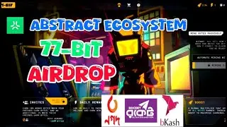 77-bit Airdrop🤯 - Abstract Ecosystem Airdrop🤑🤑 - cyberpunk Partner New airdrop bangla 2024