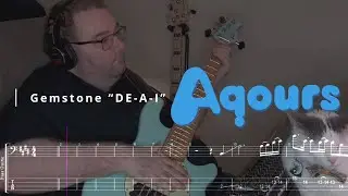 Aqours - Gemstone &ldquo;DE-A-I&rdquo; | Bass Cover & Play-Along TAB
