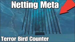 New Netting Meta *Updated* The Only Terror Bird Counter|ASA|Ark Survival Ascended|PS5|The Hitmen