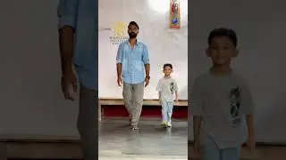 Kids Walking practice | Rs Modeling Institute | Rahul saha | #shorts #dance #grooming #walk #model