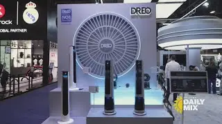 High-tech misting fan and more at the Consumer Electronics Show