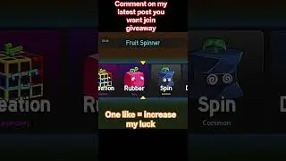 You want join giveaway comment on my latest post#roblox#games