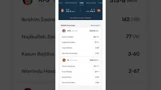 AFG vs SL 3rd ODI Full match summary🏏