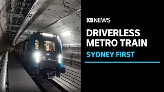 First driverless metro train crosses Sydney Harbour underwater