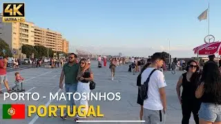 【4K】COMO ESTÁ PORTO MATOSINHOS EM 2022 PORTUGAL WALK 4K VIDEO TRAVEL VLOG