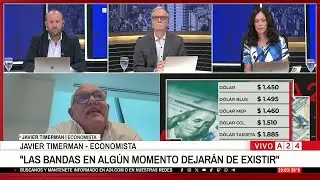 🔴 JAVIER MILEI DEFENDIÓ LAS BANDAS DE FLOTACIÓN DEL DÓLAR