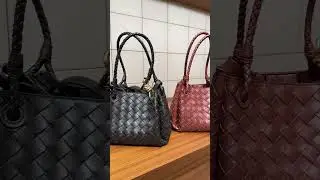 Trying out Bottega Veneta Small Parachute bag! Very cut #fashion