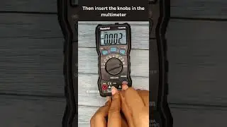 DC voltage live test :[Multimeter, digital multimeter, auto range multimeter, True RMS, Electricity]