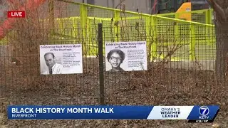 Black History Month walk draws people to downtown Omaha