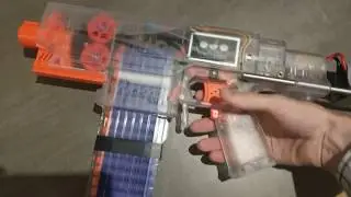 Worker Swordfish with Solenoid, Brushless Motors, Select Fire, Bluetooth - Firing Demo