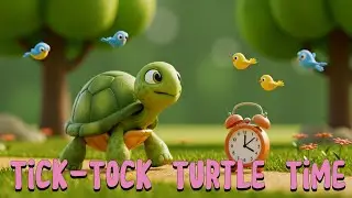 Tick-Tock Turtle Time  | A Fun & Relaxing Kids Song | NurseryRhymes