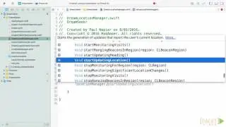 132 - Implementing Core Location to Receive Your users’ Location Updates.mp4