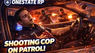 Got shot up on Patrol #onestate #onestaterp #police #policerp #roleplay #shorts #shortvideo #gaming 