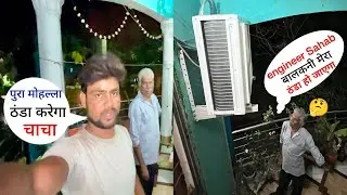 Voltas split ac installation |Ac installation measurements | #technicaljamalhashmi