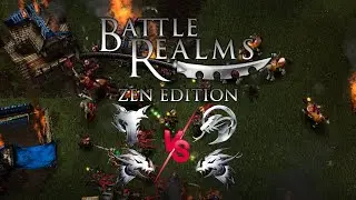 Battle Realms: Zen Edition - Multiplayer 2 Vs 2 AI