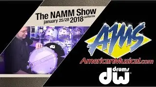 Drum Workshop Contemporary Classic Drum Sets & True Sonic Wood Snares - AMS at NAMM 2018