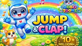 Clap, Jump & Dance Song 👏🤸 | Kids Nursery Rhyme | Robo Toons