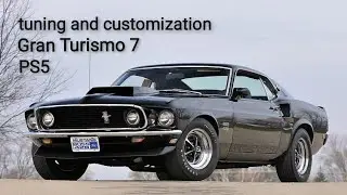 Gran Turismo 7 - PS5 - tuning and customization Ford Mustang Boss429 1969'