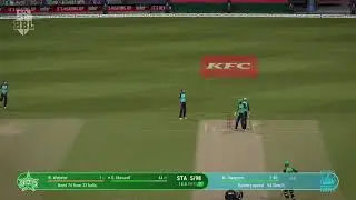 Brisbane Heat Vs Melbourne BBL25|PS5 Gameplay Real Vs Cricket 24