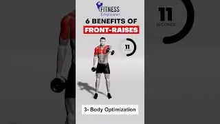 Health Benefits of Front Raise #workout #fitness #weightloss
