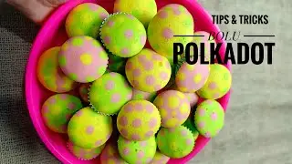 NO OVEN ||| Bolu Polkadot Super Lembut dan Imut