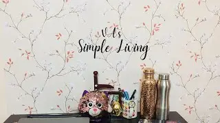 **4 pm Evening routine of an Indian  Minimalist. **SILENT VLOG**