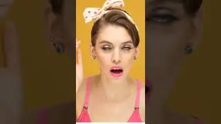 Lip Eye Makeup Hair style