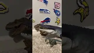 Indom got violated #jurassicworld #stopmotion #funny #actionfigure