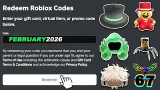 ALL NEW FEBRUARY 2026 Roblox Promo Codes For FREE ROBLOX Items & FREE UGC LIMITEDS 2026 (UPDATED)