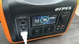 Induction cooking with a Oupes solar generator