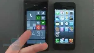 HTC Windows Phone 8X vs Apple iPhone 5