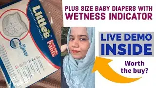 Littles Baby diaper pants| LIVE DEMO| Review