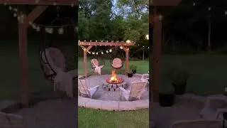Our firepit 1 year later&hellip; #shorts #diy