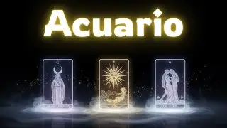 ACUARIO NUNCA SALE ESTO ASI‼️😱 TE VIENE ALGO GRANDE POR DESTINO 👀🔮 HOROSCOPO DE HOY TAROT AMOR ❤️