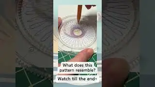 Satisfying geometric patterns Spirograph art #400