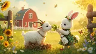 MiMi Visits the Farm 🐮🐔 | Learn What Animals Give Us | Farm Animals| Domestic animals | animal give