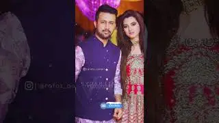 Atif Aslam and  His Beautiful Wife Sara #atifaslam#shorts#ytshorts