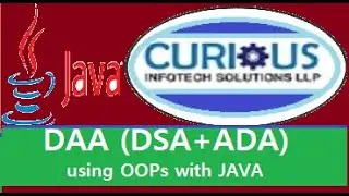 46: Part-7: Sort Node Elements Java Linked List : DAA Using OOPs
