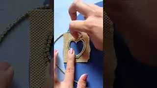 Recreating urfi javed earrings #shorts #youtubeshorts #earrings #urfijaved #craftwithyashi #craft