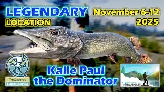 Trollsporet Nature Reserve (Norway) Legendary Fish Location - November 6-12 2025 - COTW: The Angler