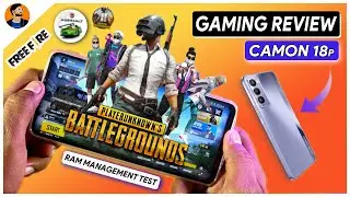 Tecno camon 18p Gaming Review, Heating and battery drain test.