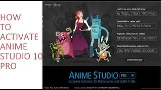 #100% working .How to activate anime studio 10 pro free.  download free
