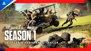 Battlefield 6 - California Resistance Gameplay Trailer _ PS5 Games 