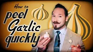 The Quickest Way to Peel Garlic | Easy Kitchen Tips | Apaulo&rsquo;s Diner