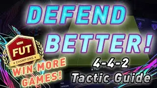 HOW TO DEFEND BETTER IN FIFA 21! SETUP + 4-4-2 TACTIC GUIDE