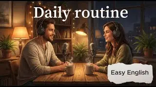 How to learn English | Daily routine Topic [Easy English and slow]