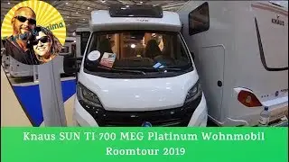 Knaus SUN TI 700 MEG Платиновый Дом на колесах Roomtour 2019