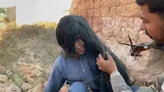 #An 13-Year-Old Child Didn&rsquo;t Cut His Hair for Years ✂️ | Emotional Haircut Transformation#