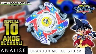 An&aacute;lise A-126 DRAGOON MS - Beyblade [V&iacute;deo de 10 ANOS do canal]