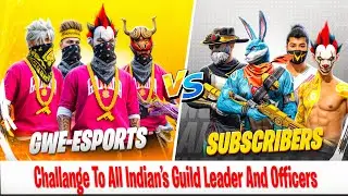 FREE FIRE LIVE CUSTOM || 1v2 1v3 & 1v4 GUILD TEST INDIA TOP-30 GUILD #freefirelive #guildtest #live